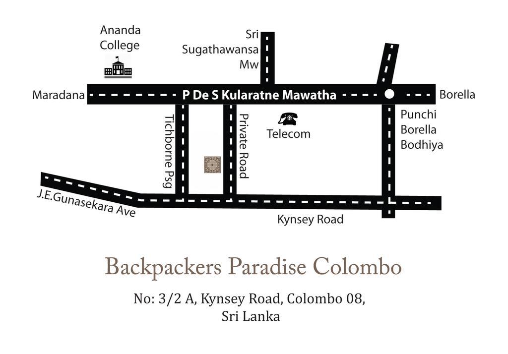 Backpackers Paradise Colombo Eksteriør billede
